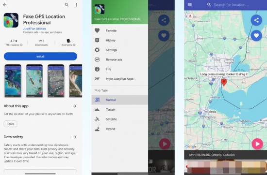 fake gps location professional