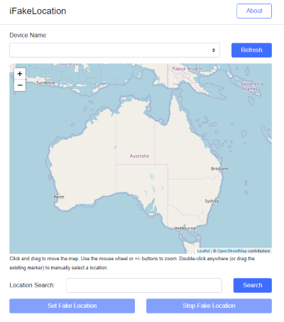 ifakelocation interface
