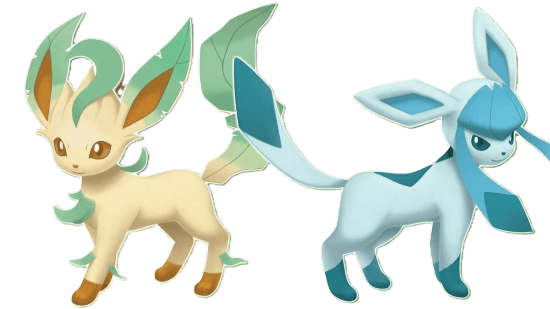 leafeon and glaceon
