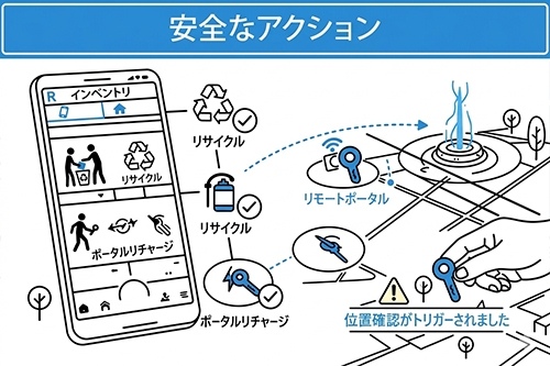 Ingressでの位置偽装における安全な操作